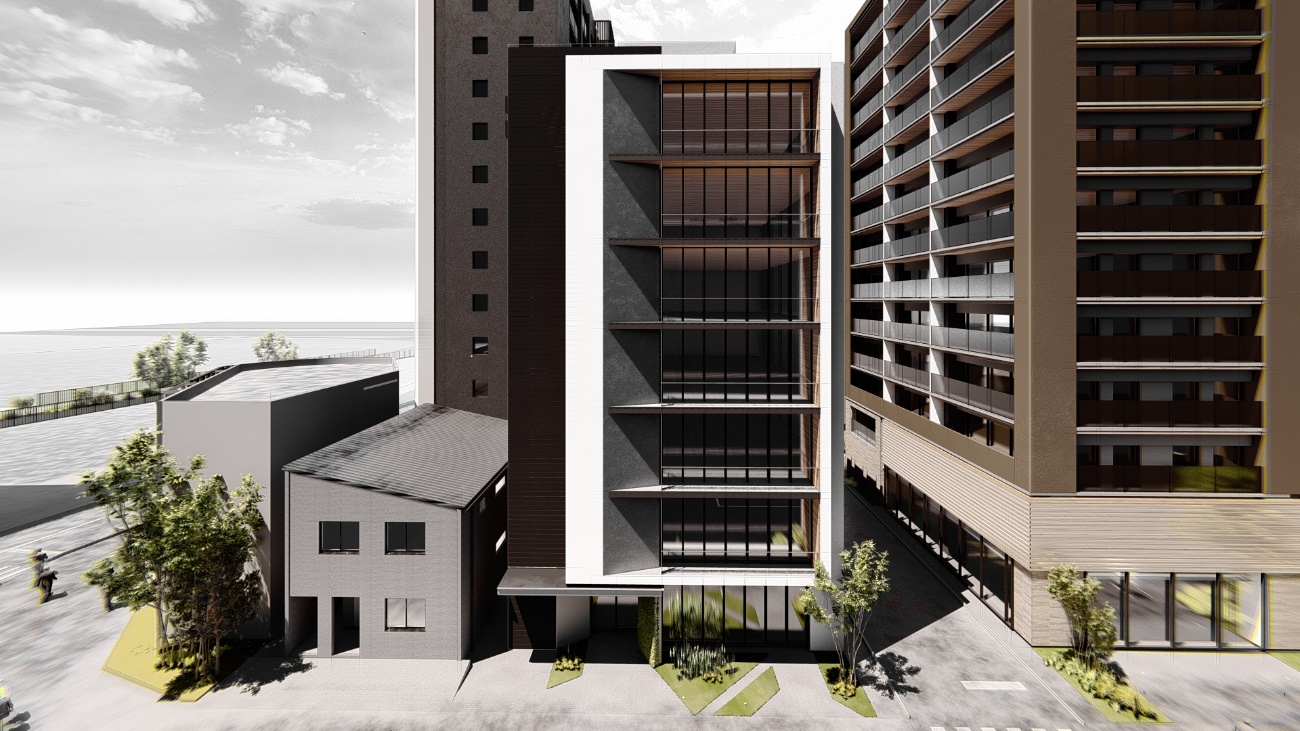 新山口駅北口オフィスビル（2024完成予定）の画像